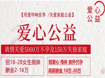 岚皋捐卵助孕生子 爱心志愿者招募